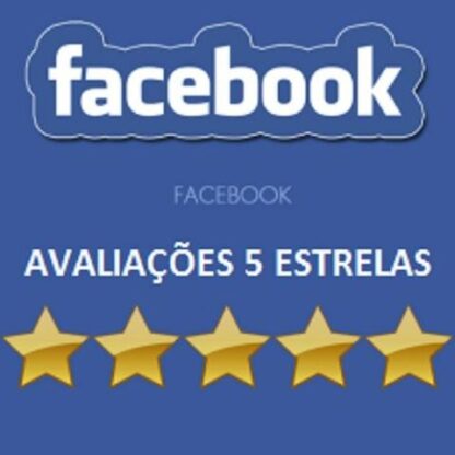 1 Avaliação Facebook ⭐⭐⭐⭐⭐