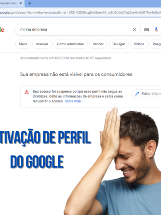 Reativação de Ficha Suspensa Google Meu Negócio