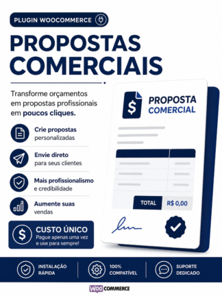 Plugin WooCommerce de Propostas Comerciais